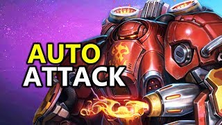 ♥ Auto Attack Blaze - Heroes of the Storm (HotS Gameplay)