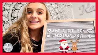 WHAT I GOT FOR CHRISTMAS HAUL 2017