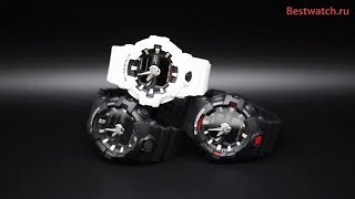 Обзор кварцевых часов Casio G-Shock GA-700-1A, GA-700-1B, GA-700-7A