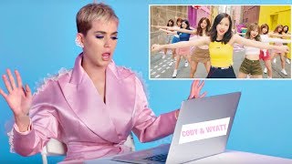Katy Perry reacts to TWICE