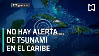 Levantan alerta de tsunami tras terremoto en el Caribe - Las Noticias con Karla Iberia