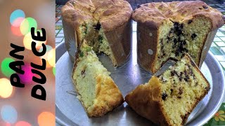 PAN DULCE CON FRUTAS ABRILLANTADAS Y CHIPS DE CHOCOLATES! FACIL DE HACER.