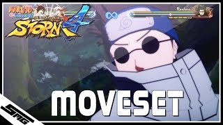 Naruto Ultimate Ninja Storm 4 - PTS Shino COMPLETE Moveset