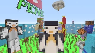 YouTubers Picnic - Minecraft XBOX Hide and Seek