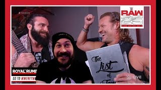 Reaction: CHRIS JERICHO RETURNS TO WWE RAW 25 (Jan. 22, 2018)
