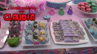 MESA TEMÁTICA DECORADA PARA FIESTAS INFANTILES