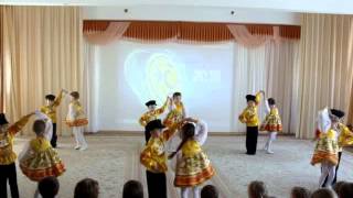 Русский народный танец в детском саду