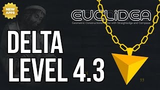 Euclidea 4.3 Walkthrough - Delta Level 4.3