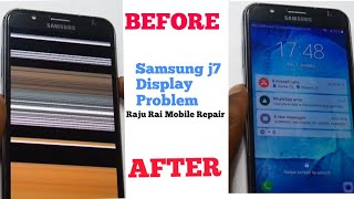 Samsung J7 display blinking problem solution. Display Problem solution. Raju Rai Mobile Repair