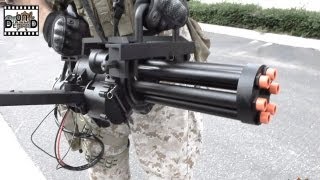 AirSplat OD - Echo1 M134 MiniGun Airsoft Machine Gun Ep 116