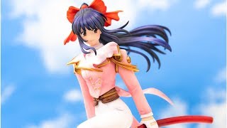 「サクラ大戦」松原秀典のイラストを立体化した真宮寺さくら1/9フィギュア