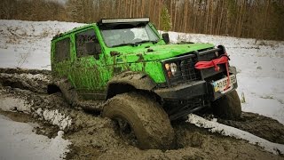 Долгожданное испытание в болоте бешеного Suzuki Samurai (КУЗНЕЧИК).