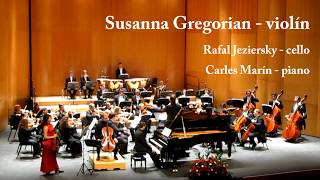 Beethoven Triple Concerto op.56 /fragment I.mov. Gregorian - Jezierski -Marin, Bernácer&OCV