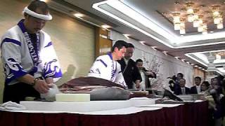 大澤卓也・森由貴子披露宴　司会：CBCアナウンサー 若狭敬一