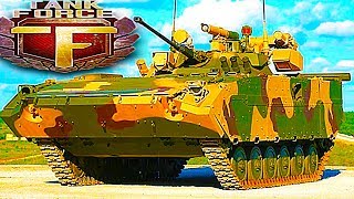 TANK FORCE 2-БМП-2 Sagaie как world of tanks blitz и armada modern бои прокачиваем видео для детей
