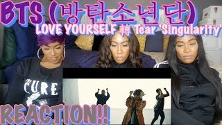 REACTION!!! BTS (방탄소년단) LOVE YOURSELF 轉 Tear 'Singularity' Comeback Trailer