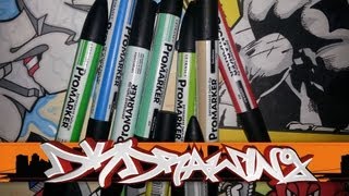 Graffiti Marker Review #1 - Letraset Promarker