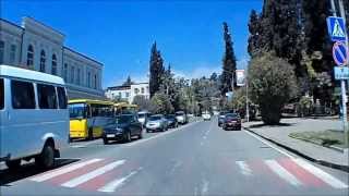 Cухуми.  Поездки по городу 2часть.