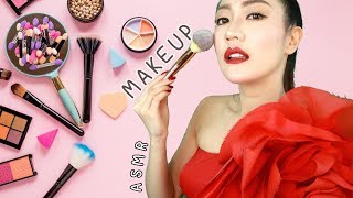 ASMR (ภาษาไทย) แต่งหน้าให้เพื่อน ไปฉลองปีใหม่ ? ASMR MAKEUP ROLEPLAY For New Year  Countdown 2020