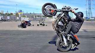 Стант Suzuki Bandit 400ccm