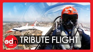 Spectacular Video from Inside the Cockpit Shows Thunderbirds Flying Over California