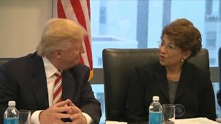Donald Trump continues to court black voters