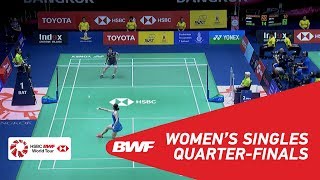 WS | Akane YAMAGUCHI (JPN) [1] vs ZHANG Beiwen (USA) [7] | BWF 2018