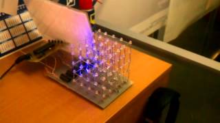 3D LED CUBE by Bogdan Chernysh & Alexey Nikulin