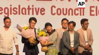 First results announced in Hong Kong election