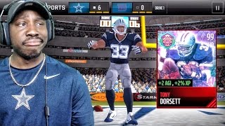 99 TONY DORSETT TAUNTING OPPONENTS & EASTER PACK OPENING! Madden Mobile 17 Gameplay Ep. 33
