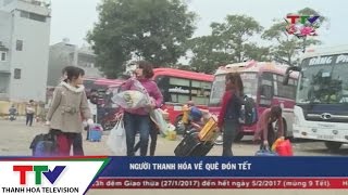 Người Thanh Hóa về quê đón Tết