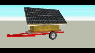 Portable Solar Power Trailer