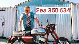 Мотоцикл Ява 350 634. Реставрация от мотоателье Ретроцикл.