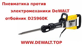 Отбойник пневматический, против отбойного молотка DeWalt D25960K