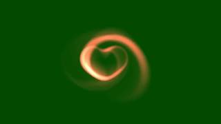 Full HD Green Screen Heart Curl Slow Effects Free