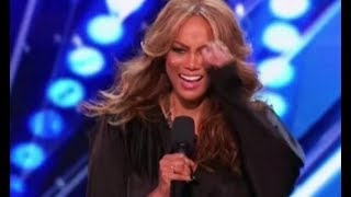 Recap: Tyra Banks Performance On America's Got Talent 2017