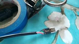 как сделать OTG кабель из обычного USB