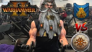 Dwarfs vs Norsca | GROMBY & IRONDRAKES - Total War Warhammer 2