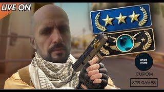 CS GO COMPETITIVO COM PRIME ! E COM INSCRITOS !