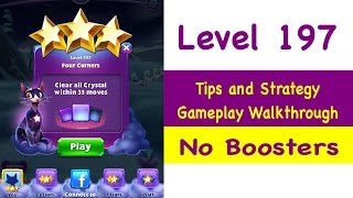 Bejeweled Stars Level 197 Tips and Strategy Gameplay Walkthrough No Boosters