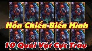 [Gcaothu] 10 quái vật lần đầu tiên xuất hiện - cười ra nước mắt với chế độ mới