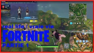 FORTNITE  ( entre jeu et réalité)