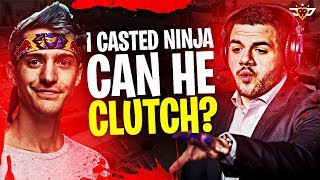I FINALLY CASTED NINJA! CAN HE CLUTCH?! (Fortnite: Battle Royale)