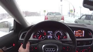 2009 Audi A5 2.0TFSI Quattro POV Test Drive