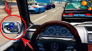 Кровавое МЕСИВО на перекрестке в BeamNG Drive