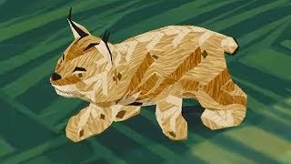 СИМУЛЯТОР ДИКОЙ КОШКИ #18 Кид стал маленьким котенком рысью - виртуальный питомец #ПУРУМЧАТА
