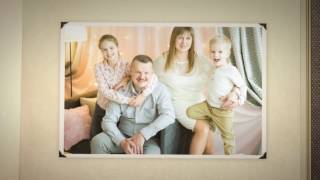 Семейный фотограф в Санкт Петербурге.  Слайд шоу из фотосессии
