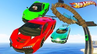 Epic Hot Wheels Tracks - GTA 5 Hot Wheels Track Races - Grand Theft Auto V