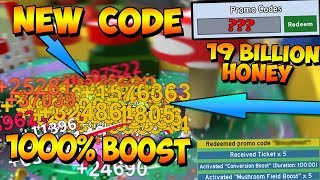 19Bil Honey From NEW *OP* CODE!! - Roblox Bee Swarm Simulator