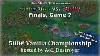 AoM Vanilla Champ. Finals w/ BoIt - SuperAfim vs Shelty, G7 - Ra vs Zeus, Alfheim - Age of Mythology